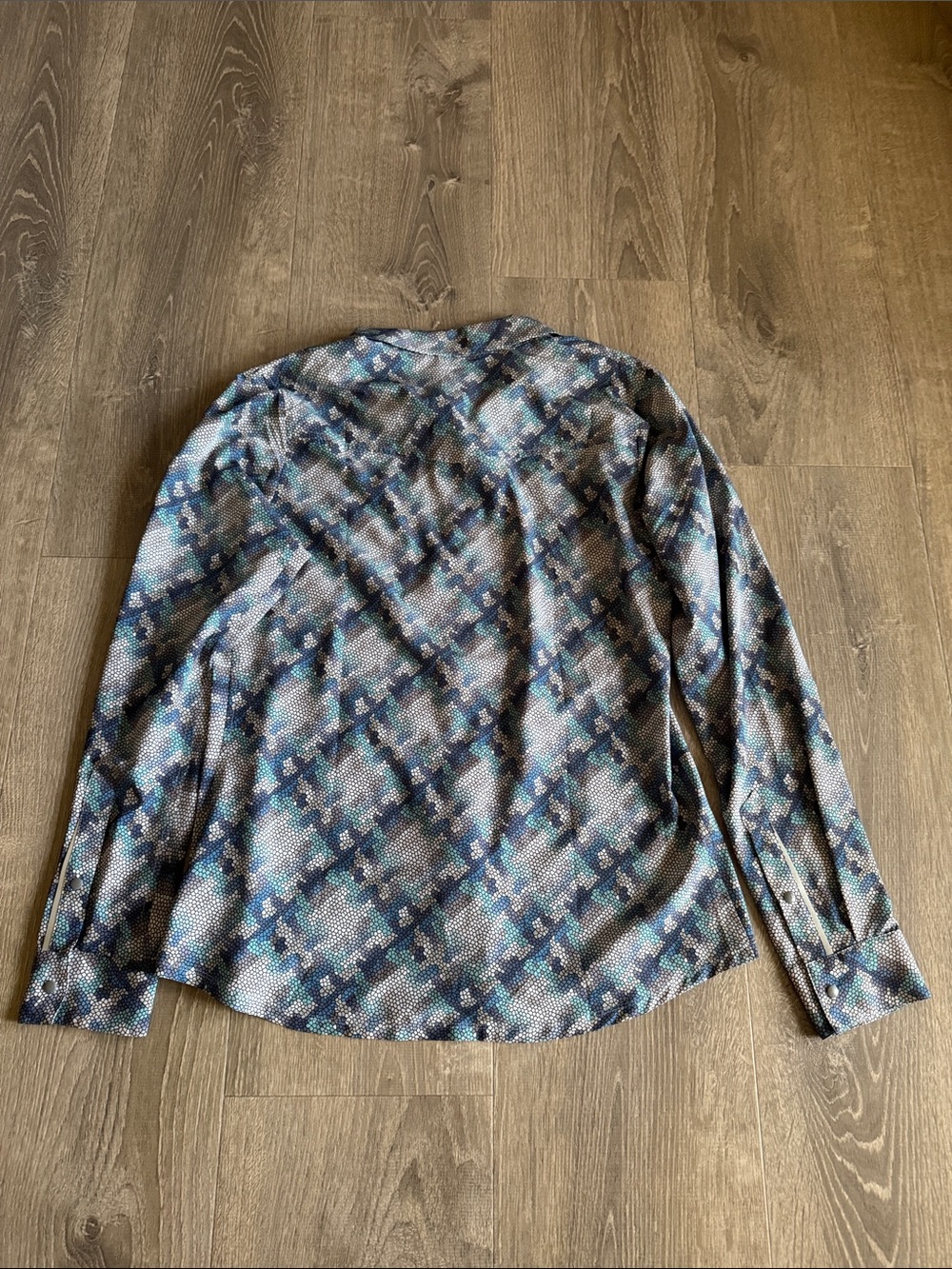 Club Ride Abstract Print Tech MTB Shirt - Picture 4 of 4